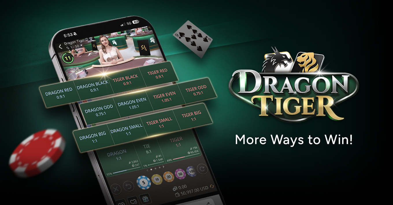 Taruhan sampingan baru telah ditambahkan ke Naga Macan!